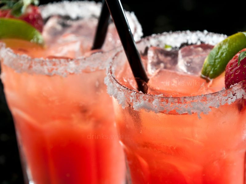 Strawberry Beer Margaritas